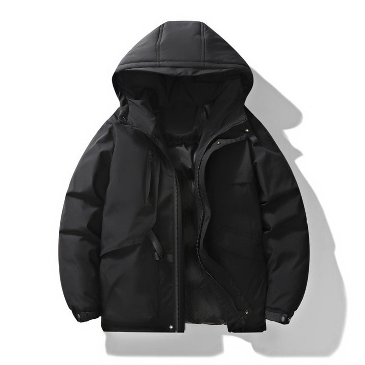 Herren Isolierte Parka-Jacke mit Kapuze Drune