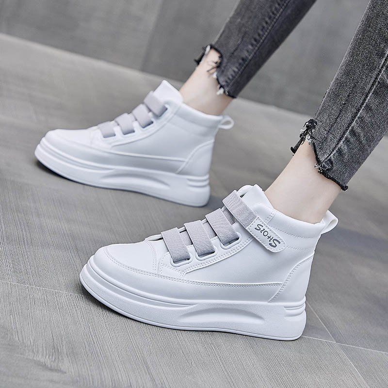Damen High-Top Sneaker mit leichtem Design und verstellbaren Riemen Drune