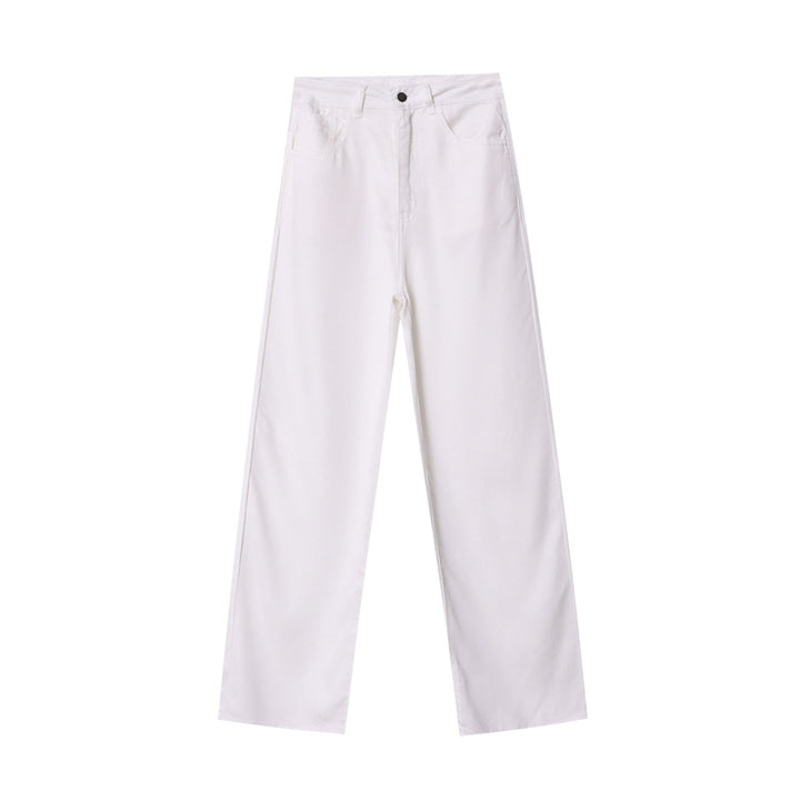 Damen Modische Weit geschnittene Jeanshose Drune