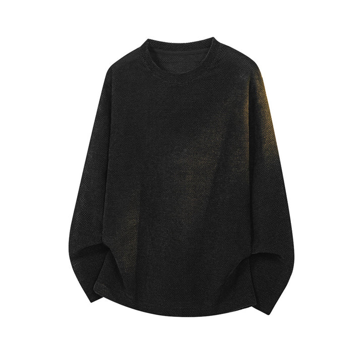 Herren Lässiger Langarm-Pullover Drune