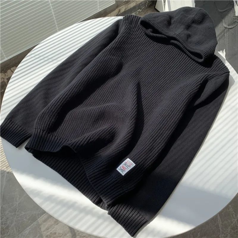 Damen Bequemer Hoodie aus Rippstrick Drune
