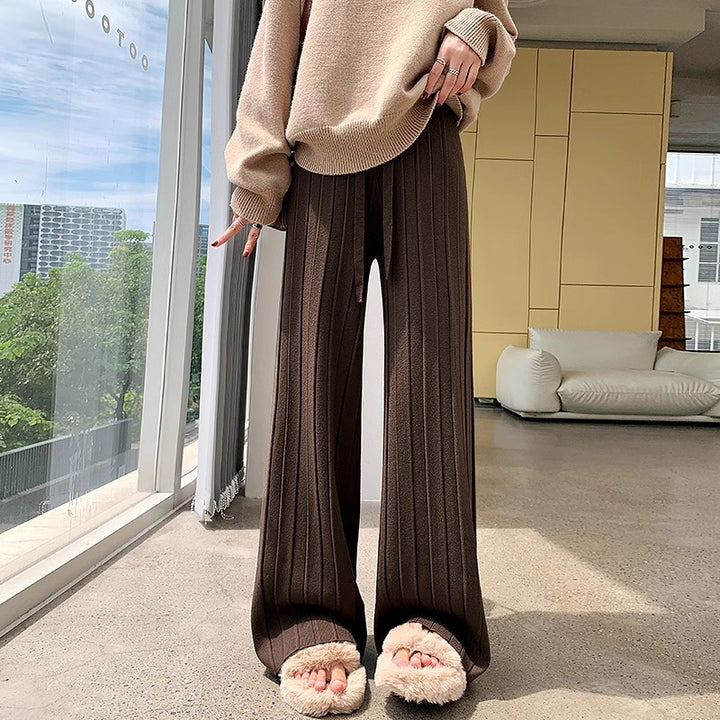 Damen Hochwertige und bequeme Plissee-Hose Drune