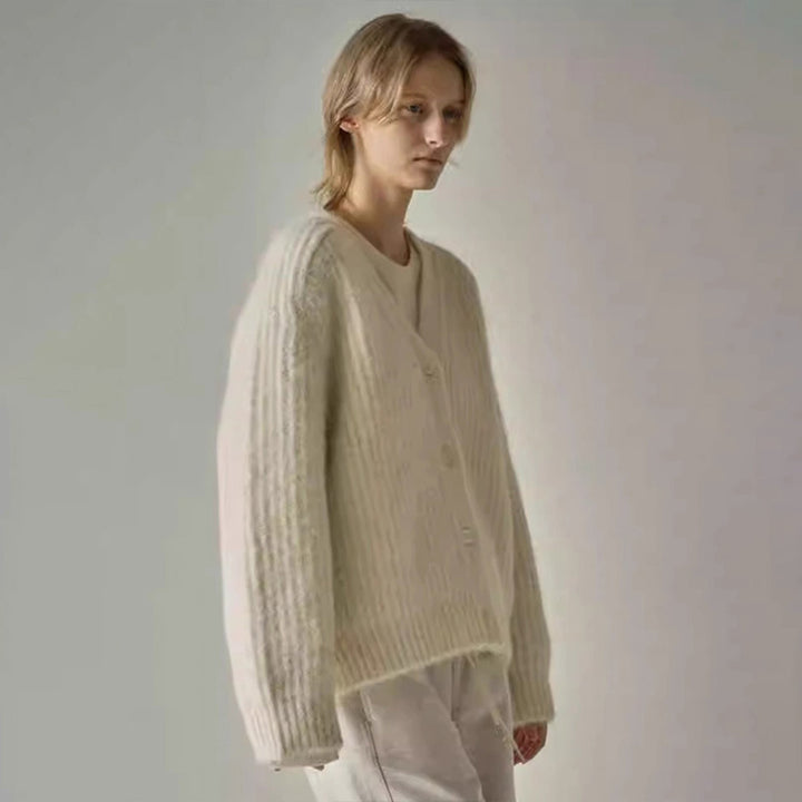 Damen Kuschelige Strickjacke Drune