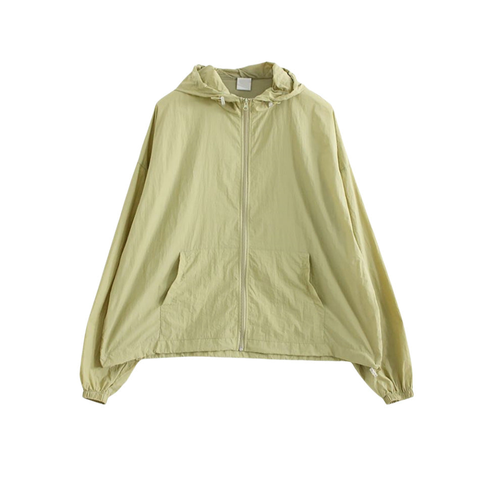 Damen lässige Übergangsjacke mit lockerer Passform Drune