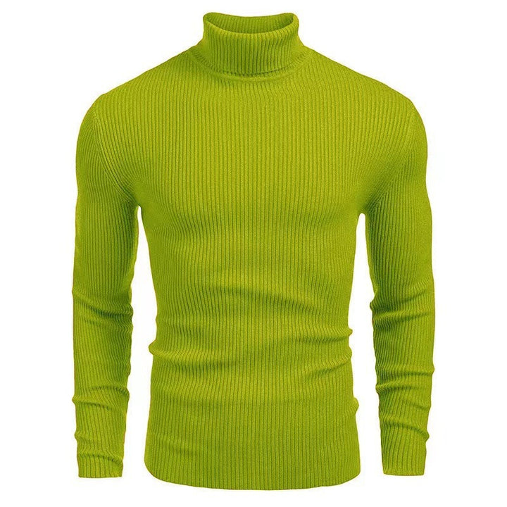 Herren Rollkragenpullover mit strukturiertem Rippenmuster Drune