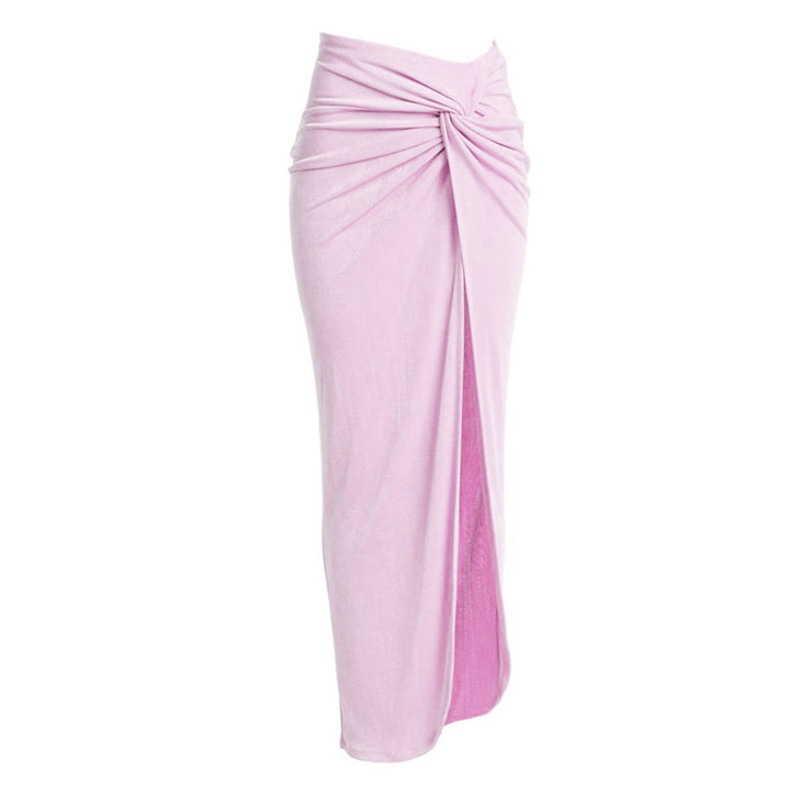 Damen Badeanzug mit raffinierten Drapierungen und eleganten Goldakzenten Drune