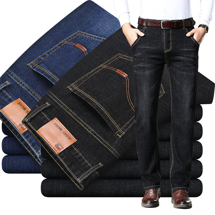 Herren klassische Jeans im lässigen Business-Stil mit besonders bequemer Passform Drune