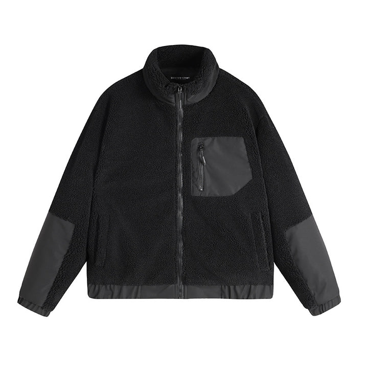Damen Gemütliche Fleecejacke Drune