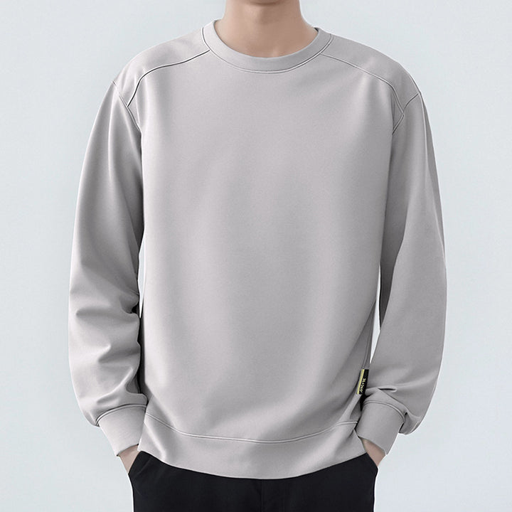 Herren Lässiges Oversize-Sweatshirt mit Raglanärmeln und angerauter Innenlage Drune