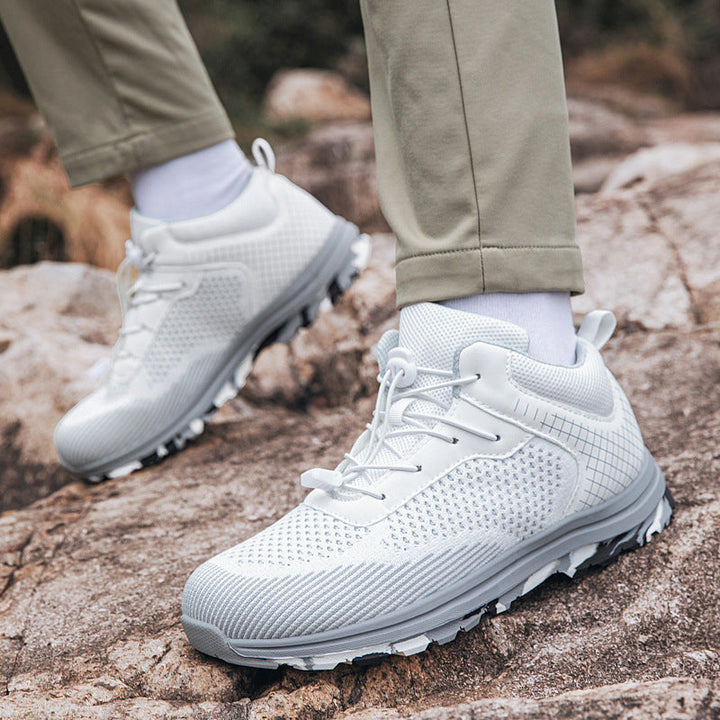 Herren Atmungsaktive Trail-Schuhe mit flexiblem Schnürsystem Drune
