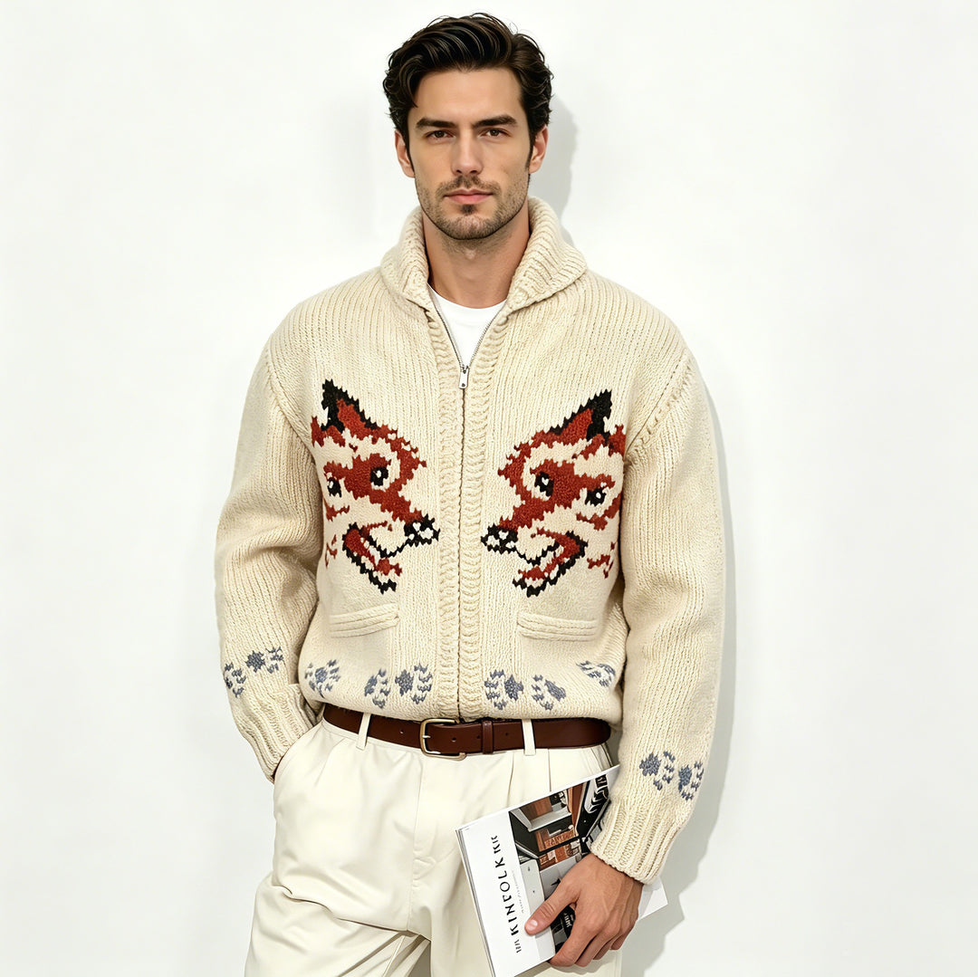 Herren Strickjacke Drune