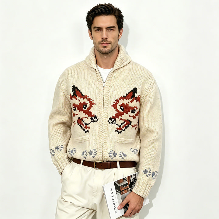 Herren Strickjacke Drune