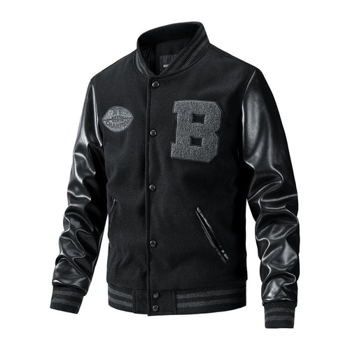 Herren Sportliche Collegejacke Drune
