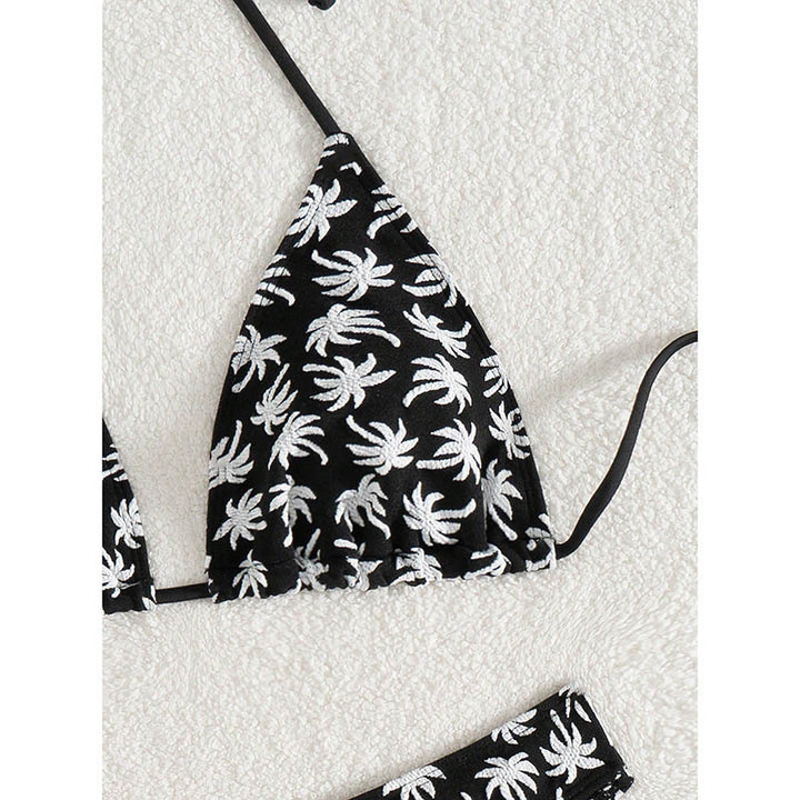 Damen Triangel-Bikini mit floralem Print Drune