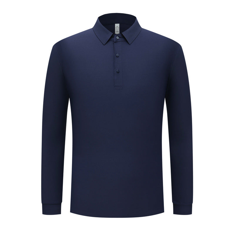 Herren Longsleeve Poloshirt Drune