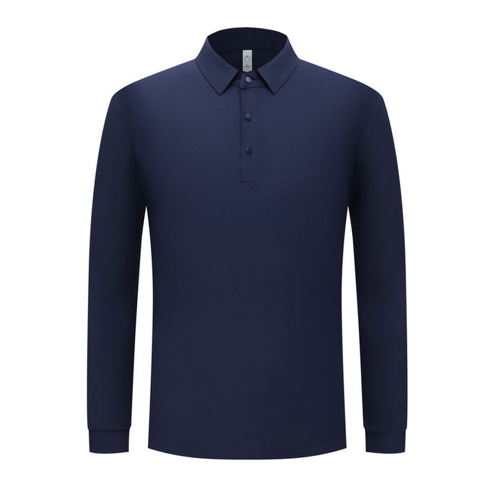 Herren Longsleeve Poloshirt Drune
