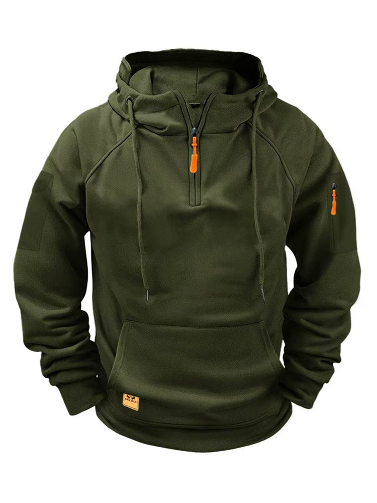Herren Thermo-Fleece Kapuzenpullover Drune