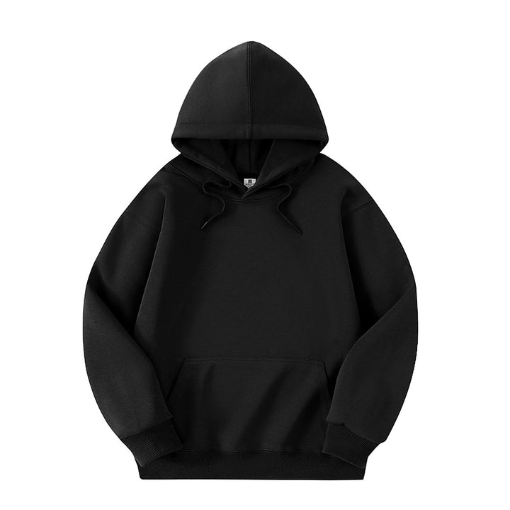 Unisex Minimalistischer Oversize-Kapuzenpullover mit French‑Terry-Qualität und verstärkten Nähten Drune