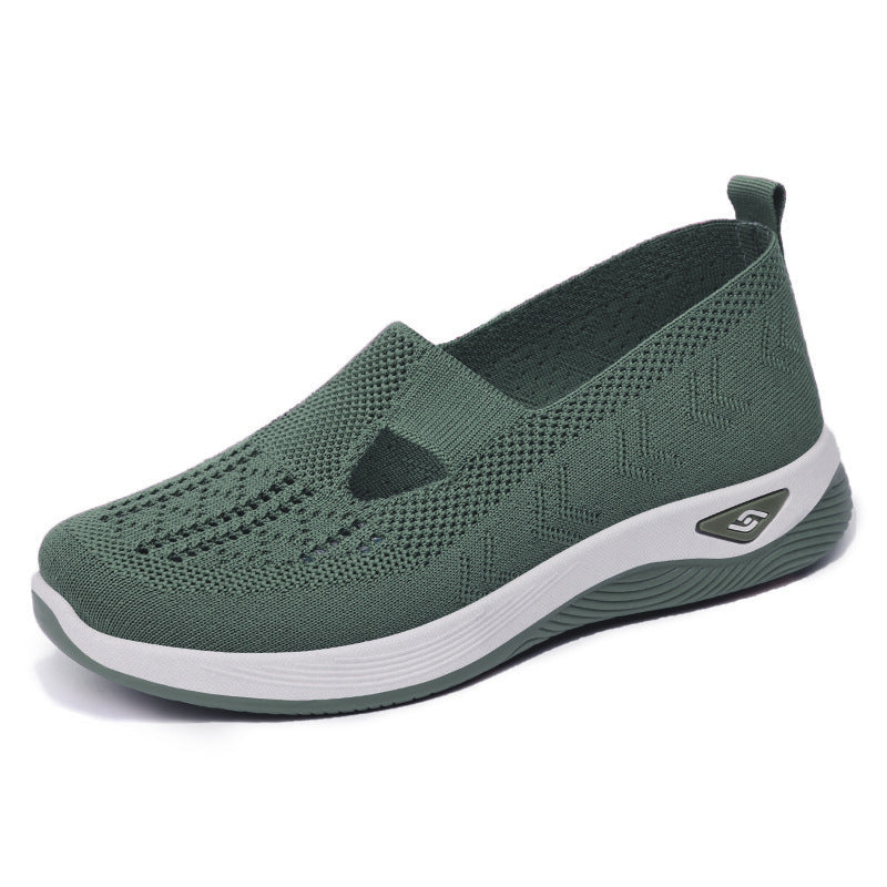 Damen Atmungsaktive Slip-On Sneakers mit elastischem Design Drune
