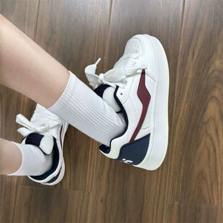 Damen Sportliche Sneakers mit Komfortpolsterung und rutschfester Sohle Drune