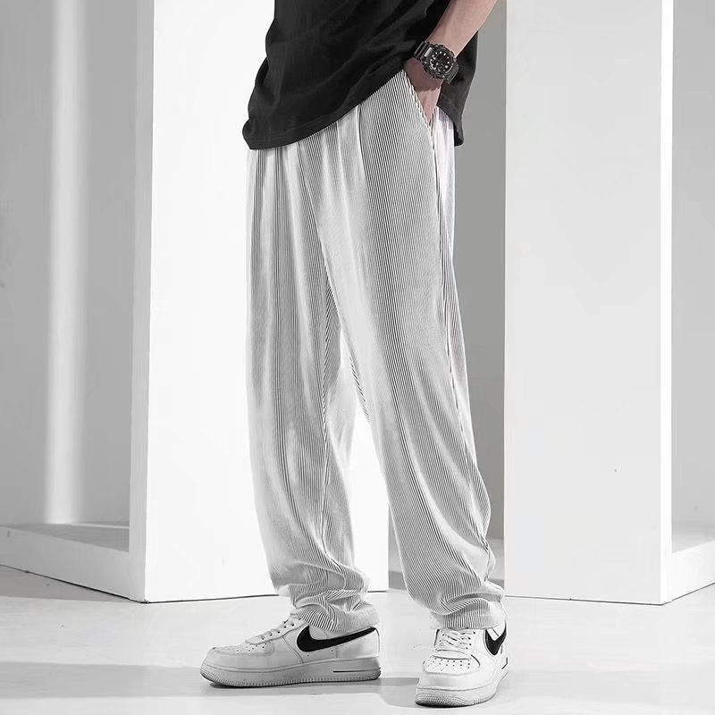 Herren Legere Plissee-Hose Drune