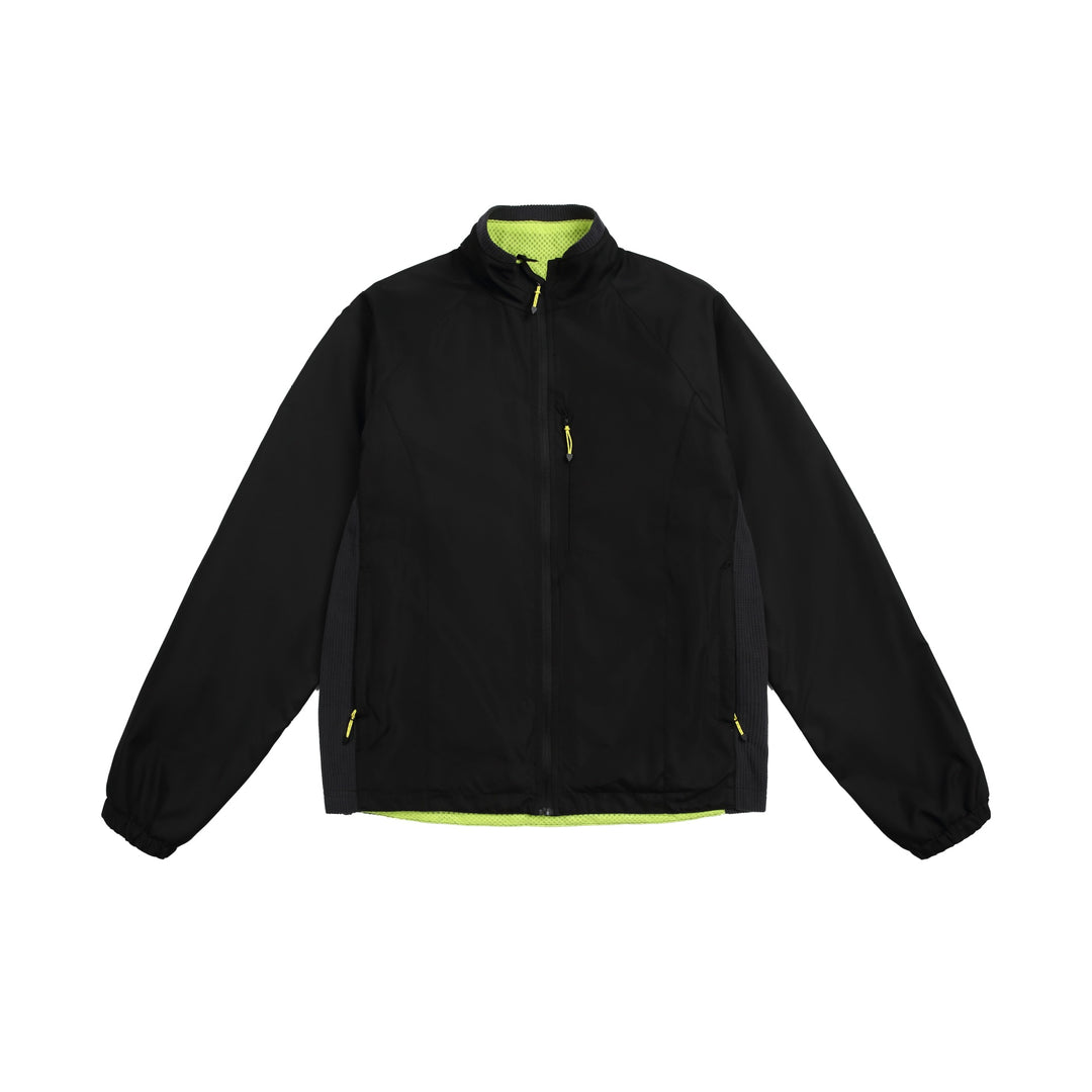 Unisex Leichte Stehkragen-Softshell-Jacke mit Fleece-Innenseite und Reißverschlusstaschen Drune