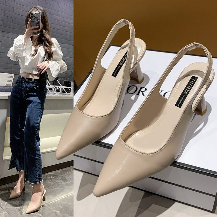 Damen Slingback-Pumps mit elegantem spitzem Design und komfortablem Absatz Drune