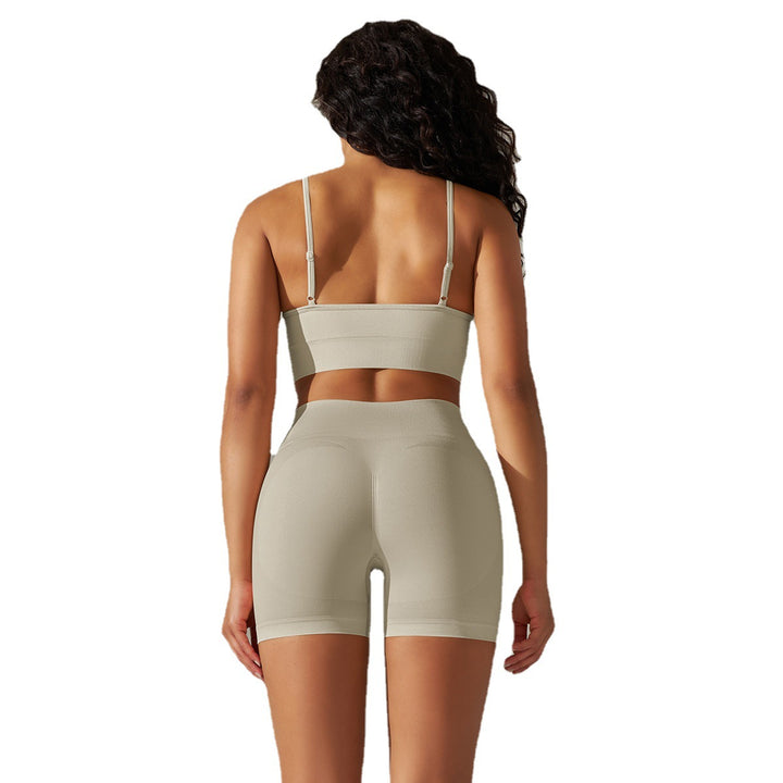 Damen Sport-BH und Shorts-Set Drune