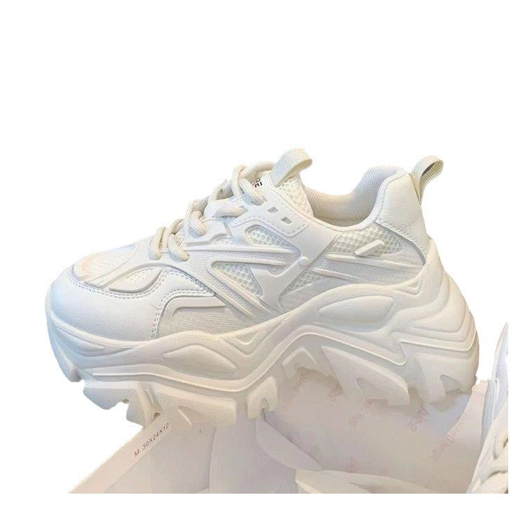 Damen Chunky Sneaker mit atmungsaktiven Mesh-Einsätzen und robustem Profil Drune