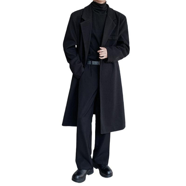 Herren Eleganter Wollmantel Drune