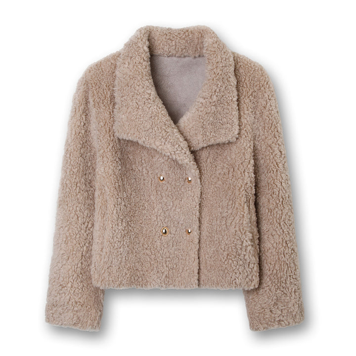 Damen Kuschelige Couture Jacke Drune