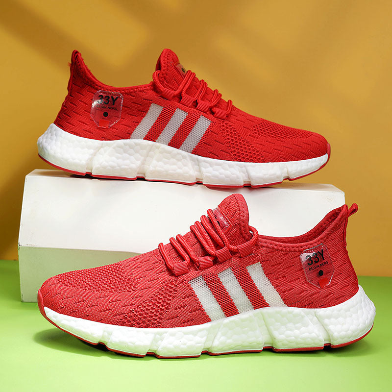 Herren Atmungsaktiver Strick-Slip-On Sneaker mit reaktiver Wabenzwischensohle Drune