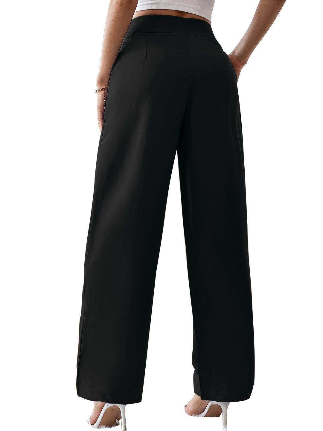 Damen elegante weite Hosen Drune