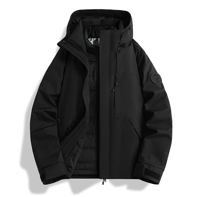 Damen Wasserdichte und isolierte Outdoor-Jacke Drune