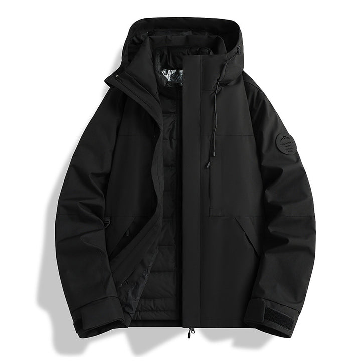 Damen Wasserdichte und isolierte Outdoor-Jacke Drune