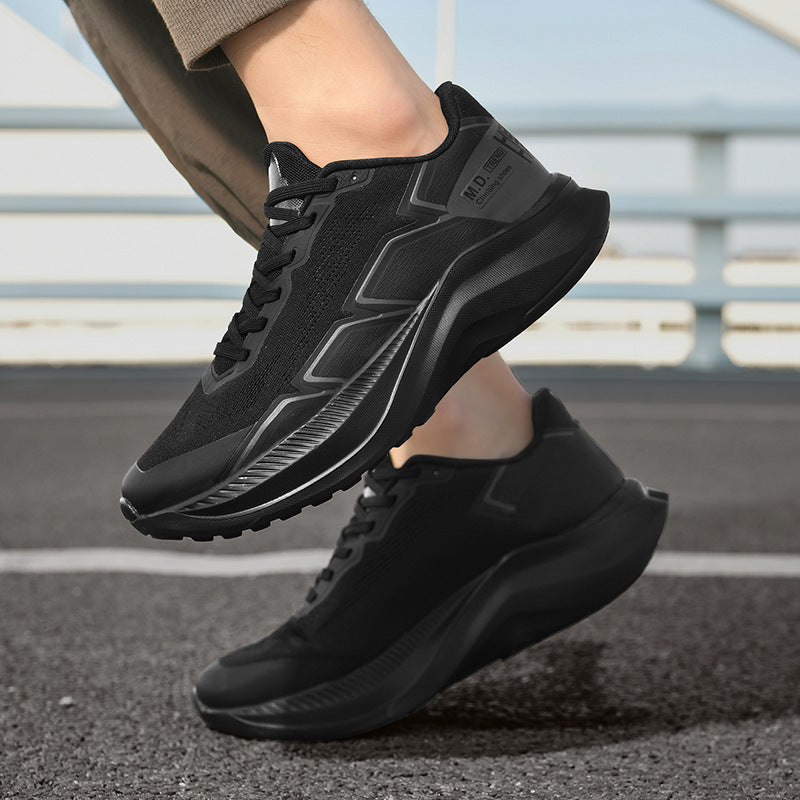 Unisex Aerodynamische Straßen-Laufschuhe mit nahtlosem Mesh-Oberteil und reaktiver Hohlkern-Zwischensohle Drune