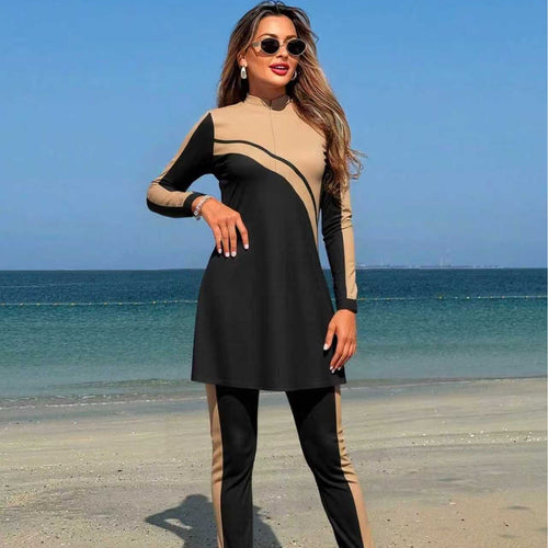 Damen Sport-Oberteil mit eleganter Leggings Drune