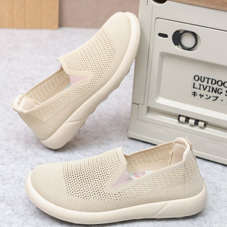 Damen Atmungsaktive Freizeit-Schuhe mit elastischem Einstieg Drune