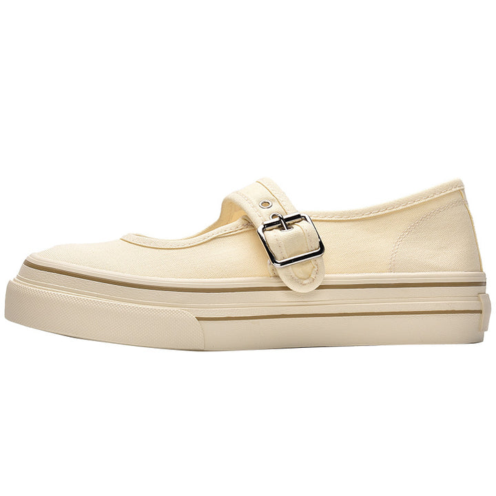 Damen Plateau-Sneaker mit praktischem Schnallenverschluss und optimierter Dämpfung Drune
