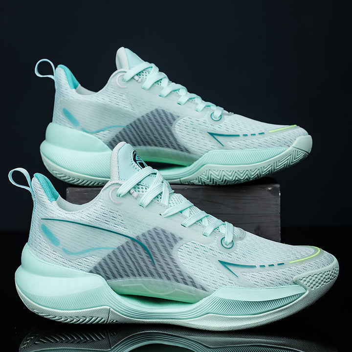 Herren niedriger Basketball-Sneaker mit stabilisierender TPU-Brücke und reaktiver EVA-Zwischensohle Drune