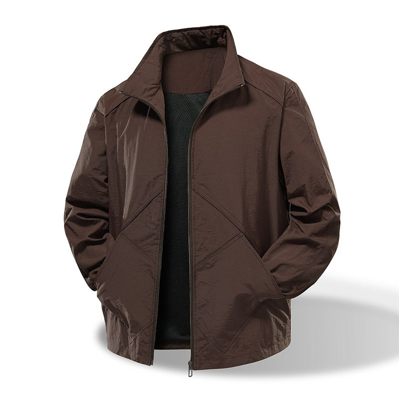 Herren Leichte und Atmungsaktive Sportjacke Drune