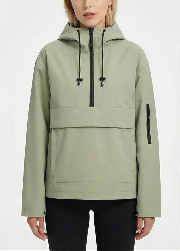 Damen Funktionale Kapuzenjacke