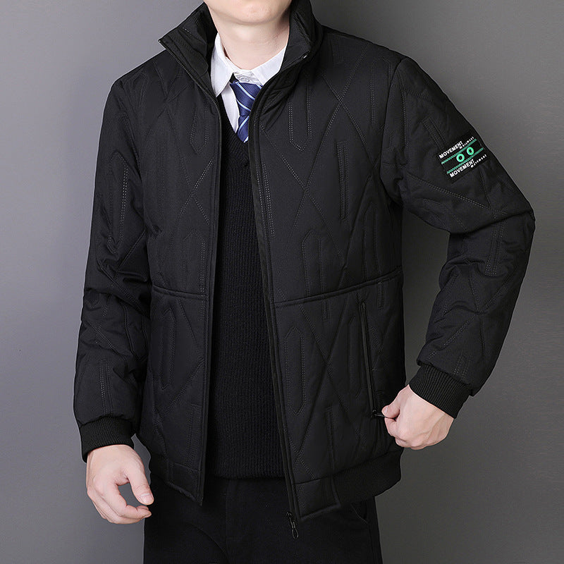 Herren urbane Übergangsjacke mit strukturiertem Design Drune