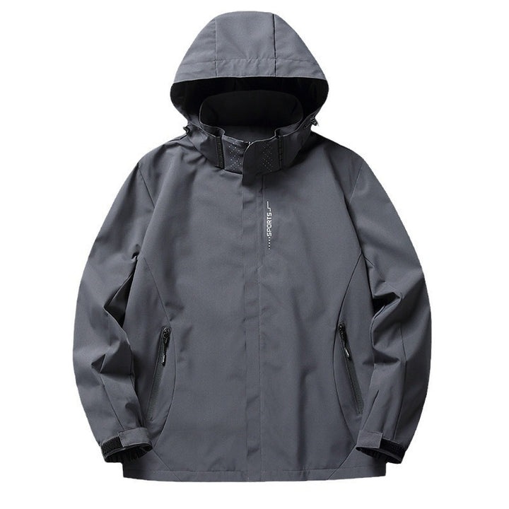 Herren Hochwertige Wasserfeste Outdoor-Jacke Drune
