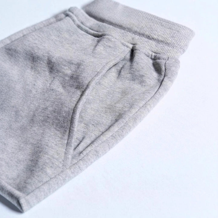 Unisex nan athleisure Jogginghose mit innen angerautem Fleece, elastischem Kordelbund und gerippten Knöchelabschlüssen Drune