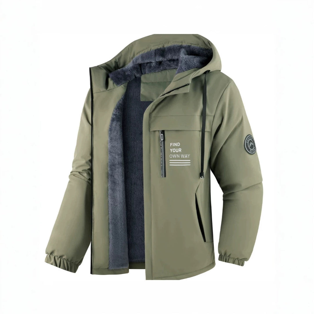 Herren Wasserabweisende Fleecejacke Drune