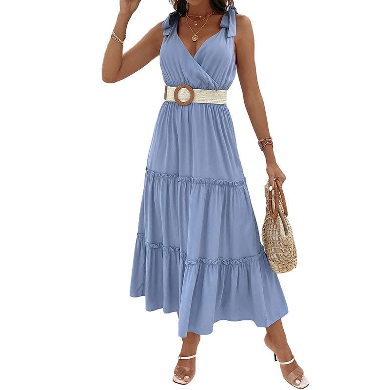 Damen Wickelkleid Drune