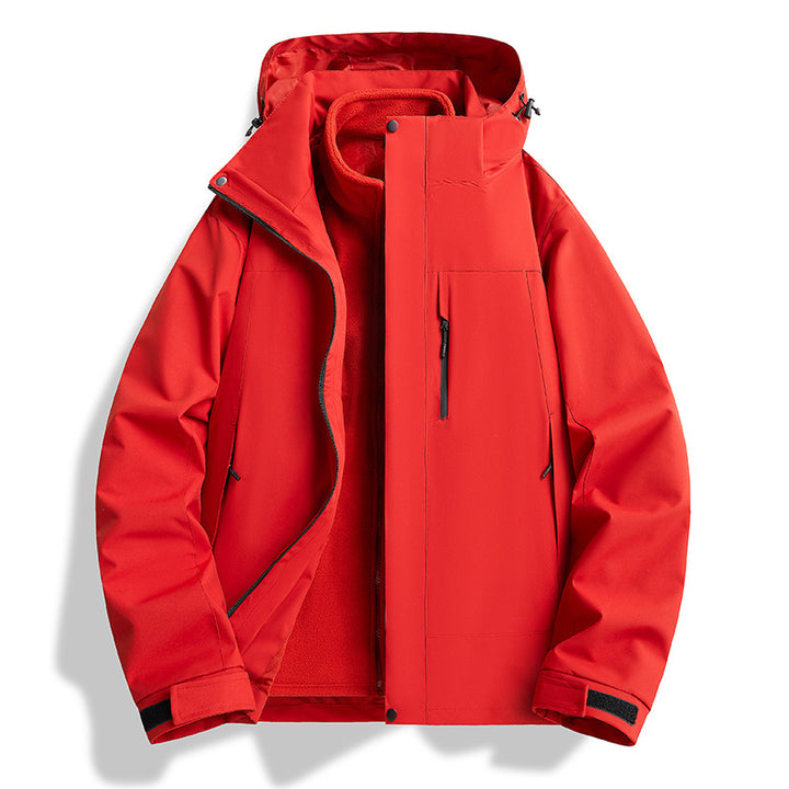 Herren Wasserfeste Funktionale Outdoor-Jacke Drune