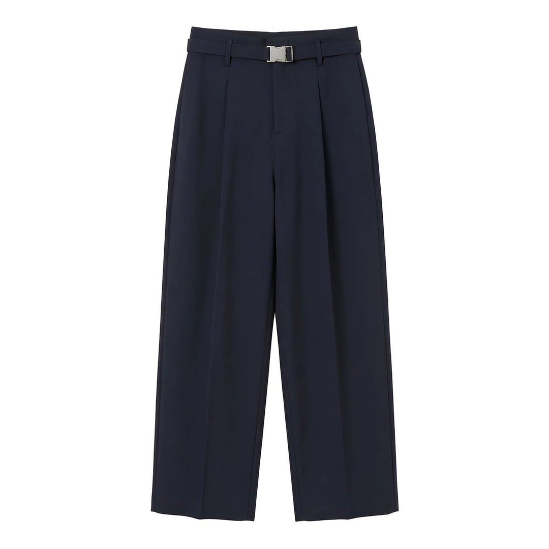 Damen Weite Bundfaltenhose Drune