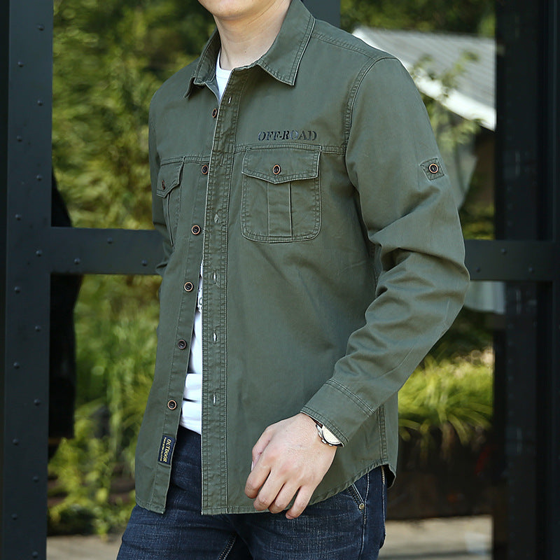 Herren Stylische Outdoor-Hemdjacke Drune